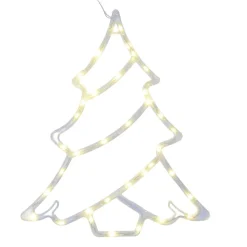 Sapin de Noël lumineux 35LED décoratif 31x38cm