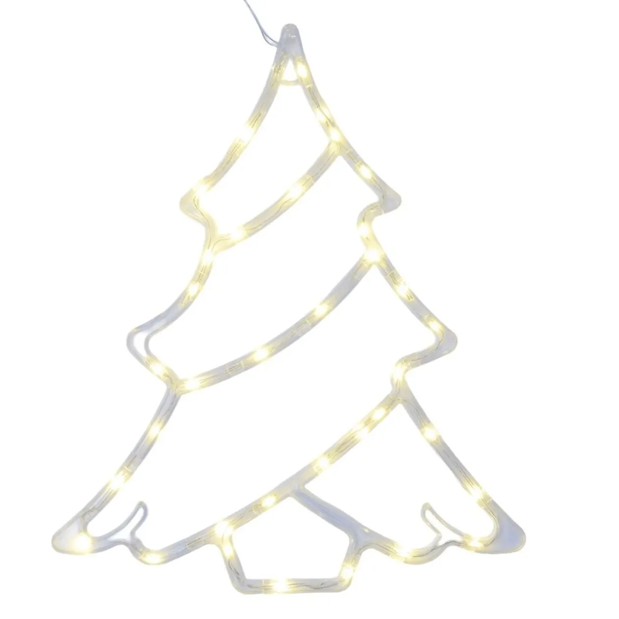 Sapin de Noël lumineux 35LED décoratif 31x38cm
