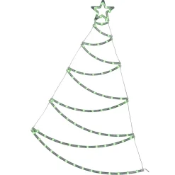 Sapin de Noël lumineux 80LED effet gouttes d'eau multicolore H87cm < Gifi Sale