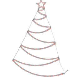 Sapin de Noël lumineux 80LED effet gouttes d'eau multicolore H87cm < Gifi Sale