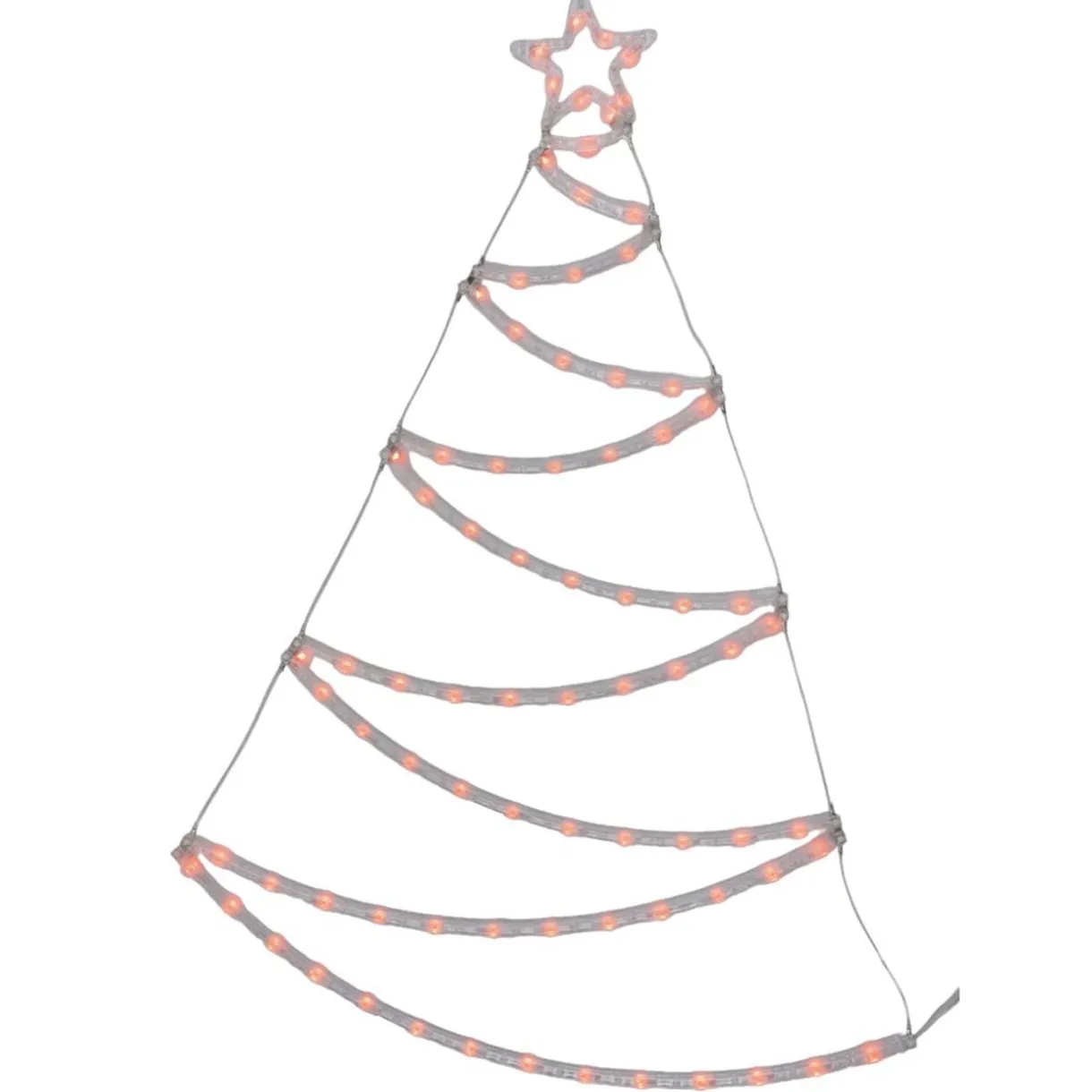 Sapin de Noël lumineux 80LED effet gouttes d'eau multicolore H87cm < Gifi Sale
