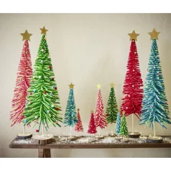 Sapin en feutrine et bois à poser H45cm - 4 modèles < Gifi Best
