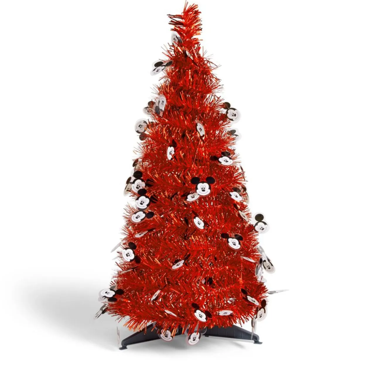 Sapin pop-up Disney Mickey rouge H60cm