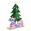 Sapin à poser Disney Stitch bois et feutrine H25,5cm