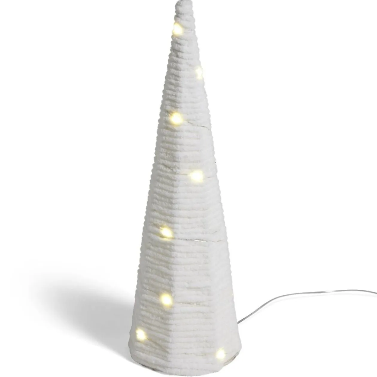 Sapin à poser lumineux 15LED à piles H40cm