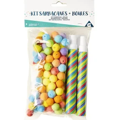 Sarbacane x5 et boule x100 < Gifi