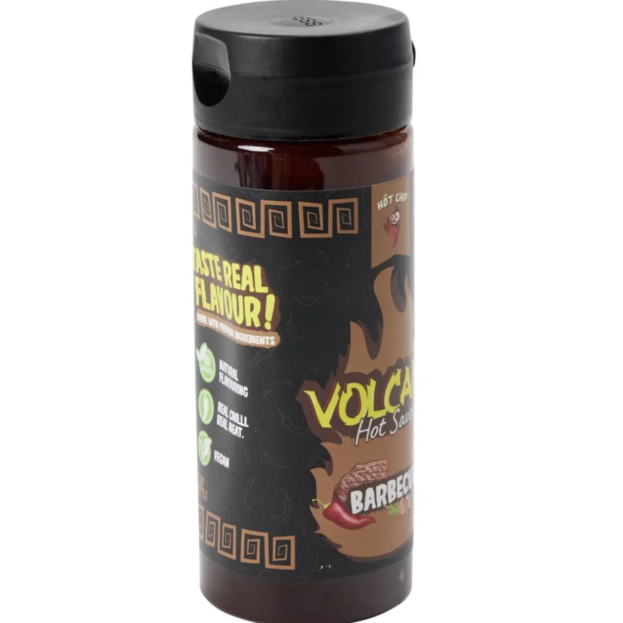 Sauce piquante Hot Chip Volcano saveur barbecue 270ml