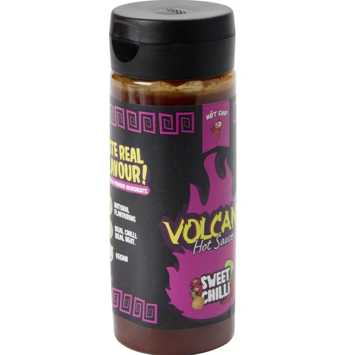 Sauce piquante Hot Chip Volcano saveur chili doux 270ml < Gifi