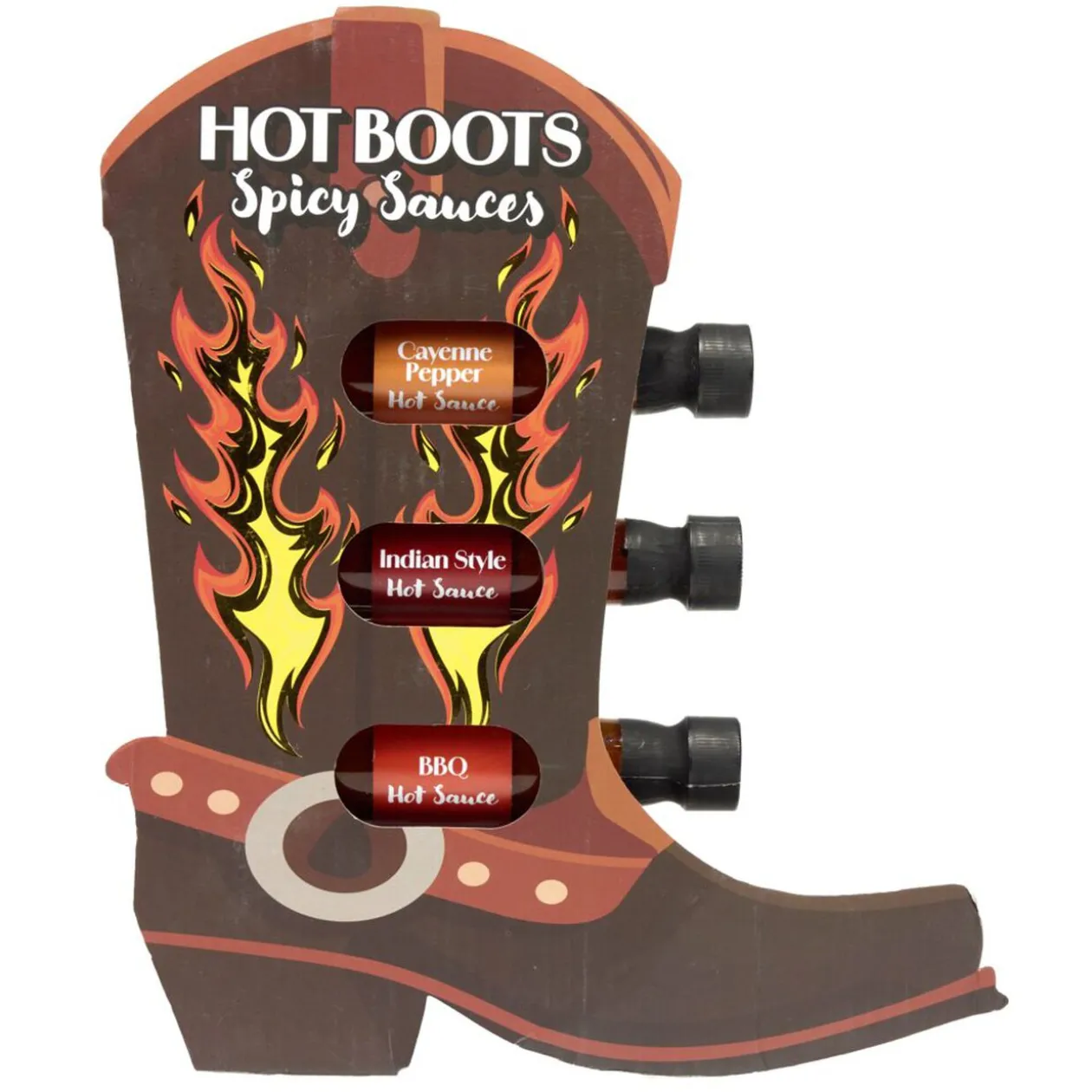 Sauce piquante x3 Hot Boots Spicy 135ml