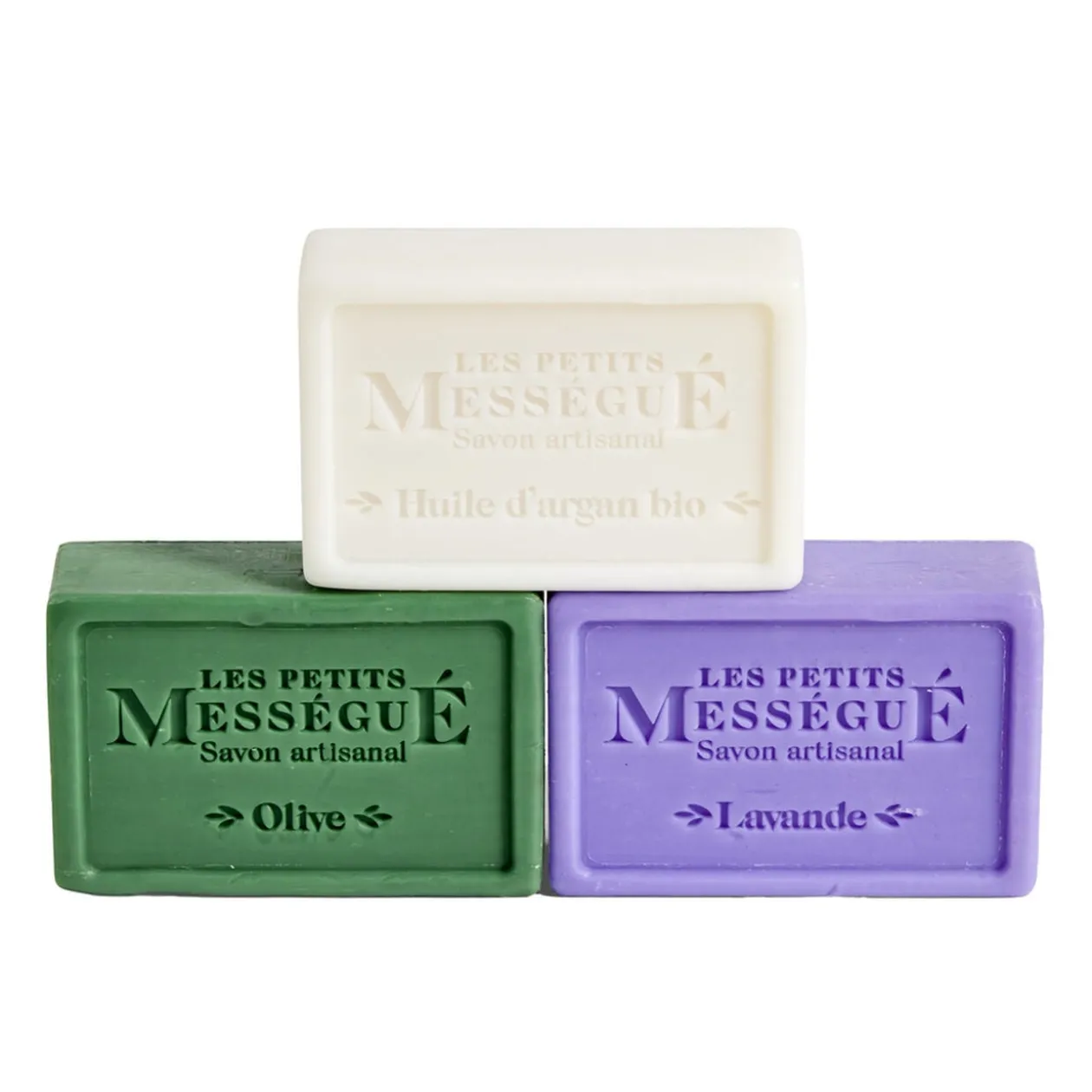 Savon artisanal à l'huile d'argan bio Les Petits Mességué 100gr