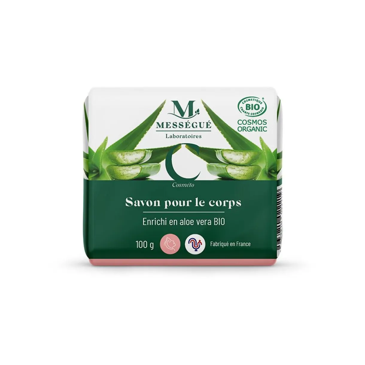 Savon corps aloe vera bio Mességué 100gr < Gifi Discount
