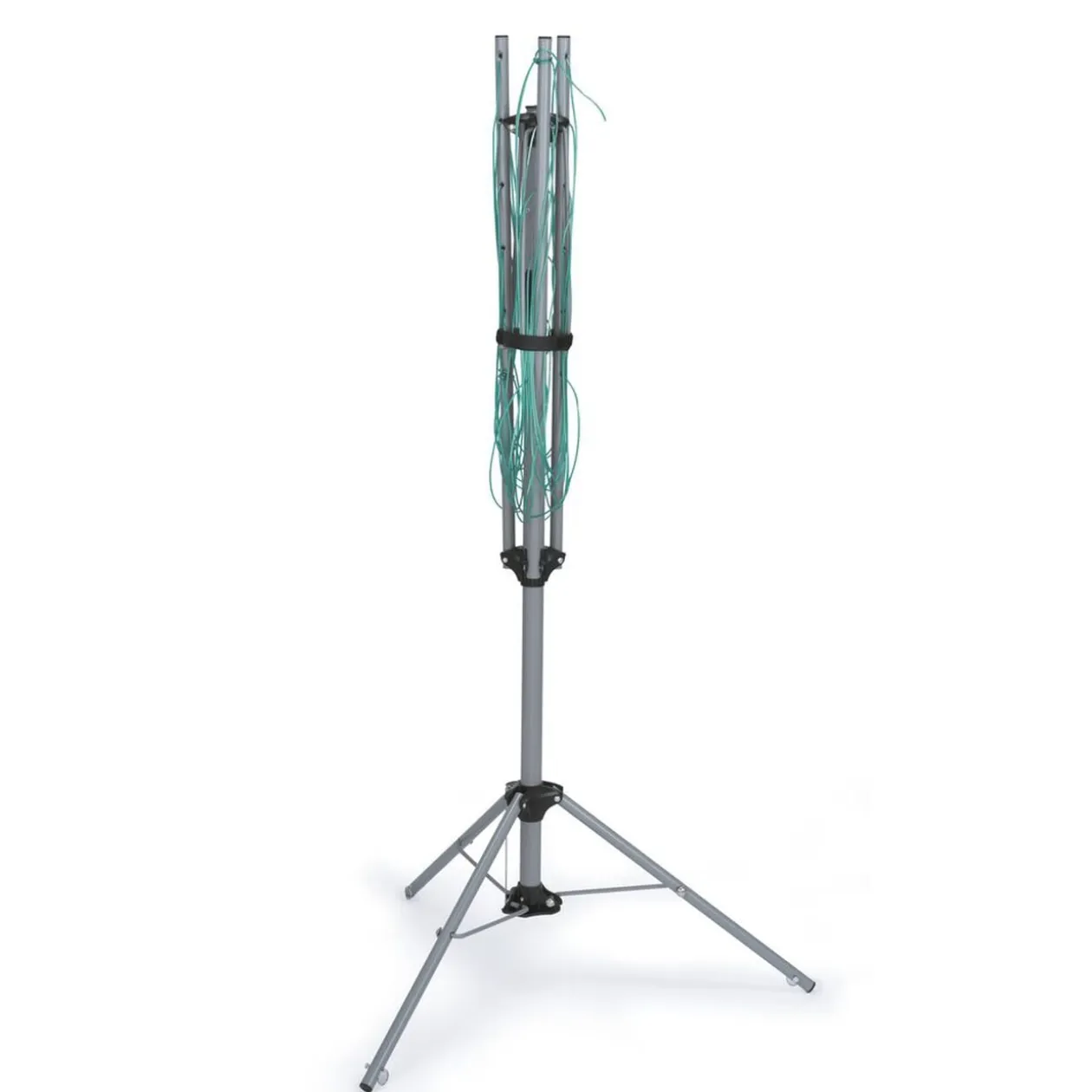 Séchoir parapluie trépied 16m d'étendage 120x105xH140cm