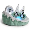 Scène lumineuse de Noël banquise à piles H9cm < Gifi Discount