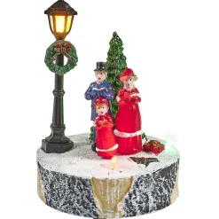 Scène village de Noël avec lanterne lumineuse < Gifi Outlet