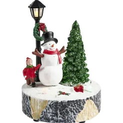 Scène village de Noël avec lanterne lumineuse < Gifi Outlet