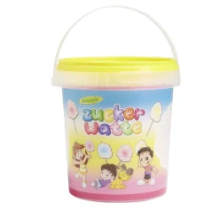 Seau barba à papa colorée 50gr
