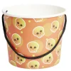 Seau à bonbons Halloween cartonné Ø15xH13cm (3 modèles)
