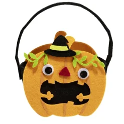 Seau à bonbons Halloween feutrine Ø24xH30cm (3 modèles) < Gifi Clearance