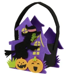 Seau à bonbons Halloween feutrine Ø24xH30cm (3 modèles) < Gifi Clearance