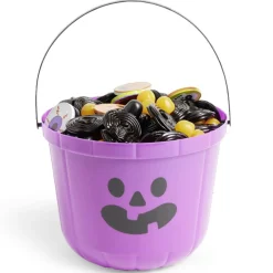 Seau à bonbons Halloween imprimé citrouille (plusieurs modèles) < Gifi Sale