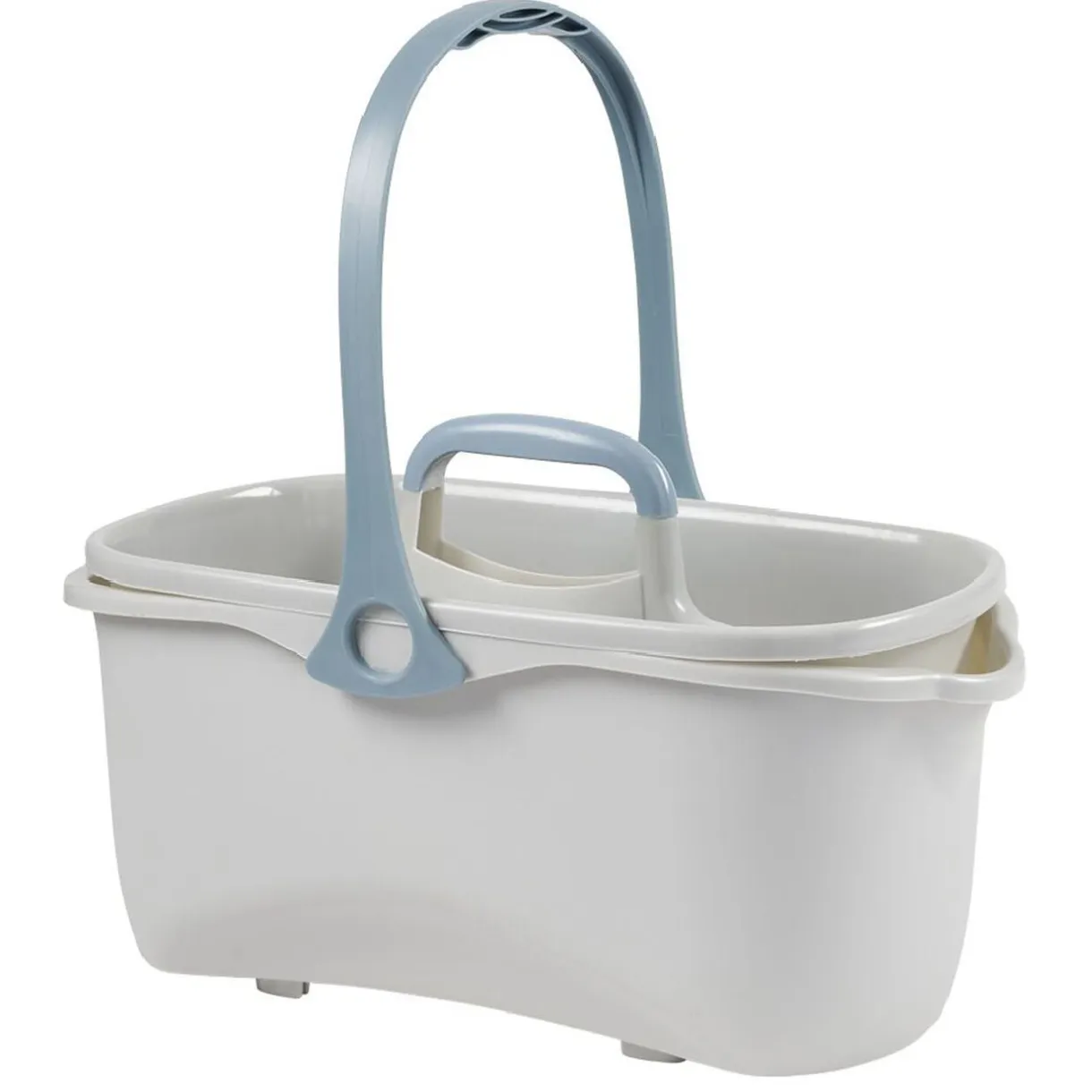 Seau de ménage 11L avec panier gris et bleu < Gifi Clearance