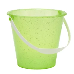 Seau de plage enfant plastique paillette 18x14xH15,5cm (4 modèles) < Gifi Discount