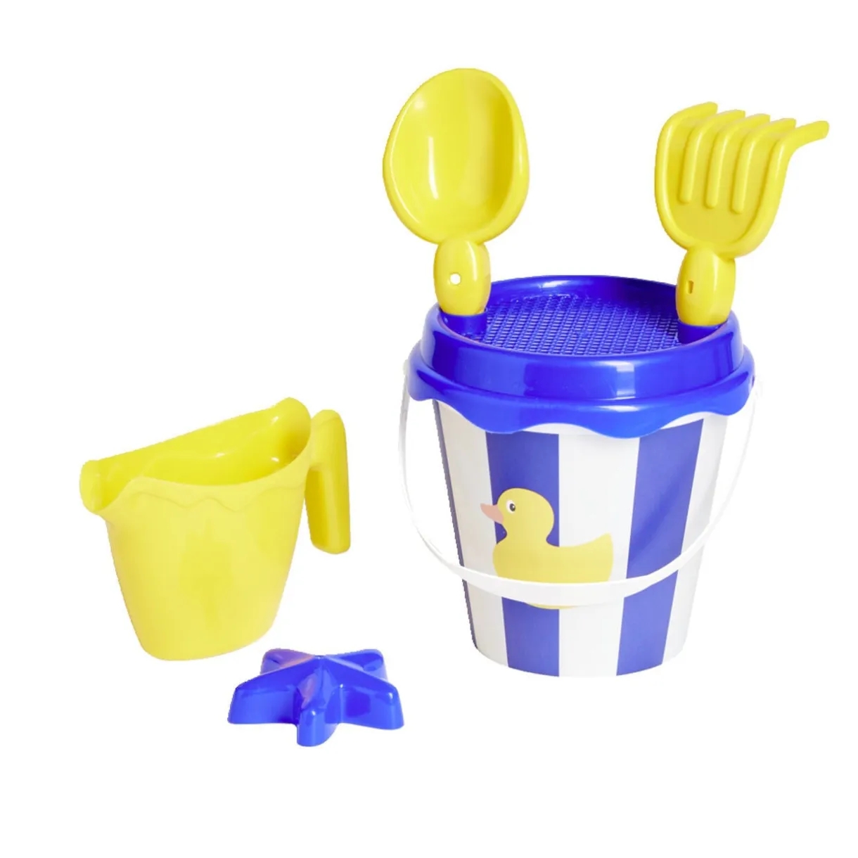 Seau de plage garni canard marin 6 pièces < Gifi Hot