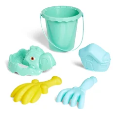 Seau de plage garni dinosaure 5 pièces vert bleu jaune < Gifi Sale