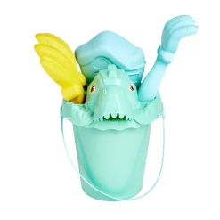 Seau de plage garni dinosaure 5 pièces vert bleu jaune < Gifi Sale