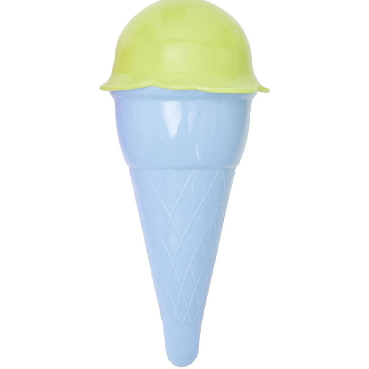 Seau de plage garni Ice cream Funky 11 pièces bleu ou rose