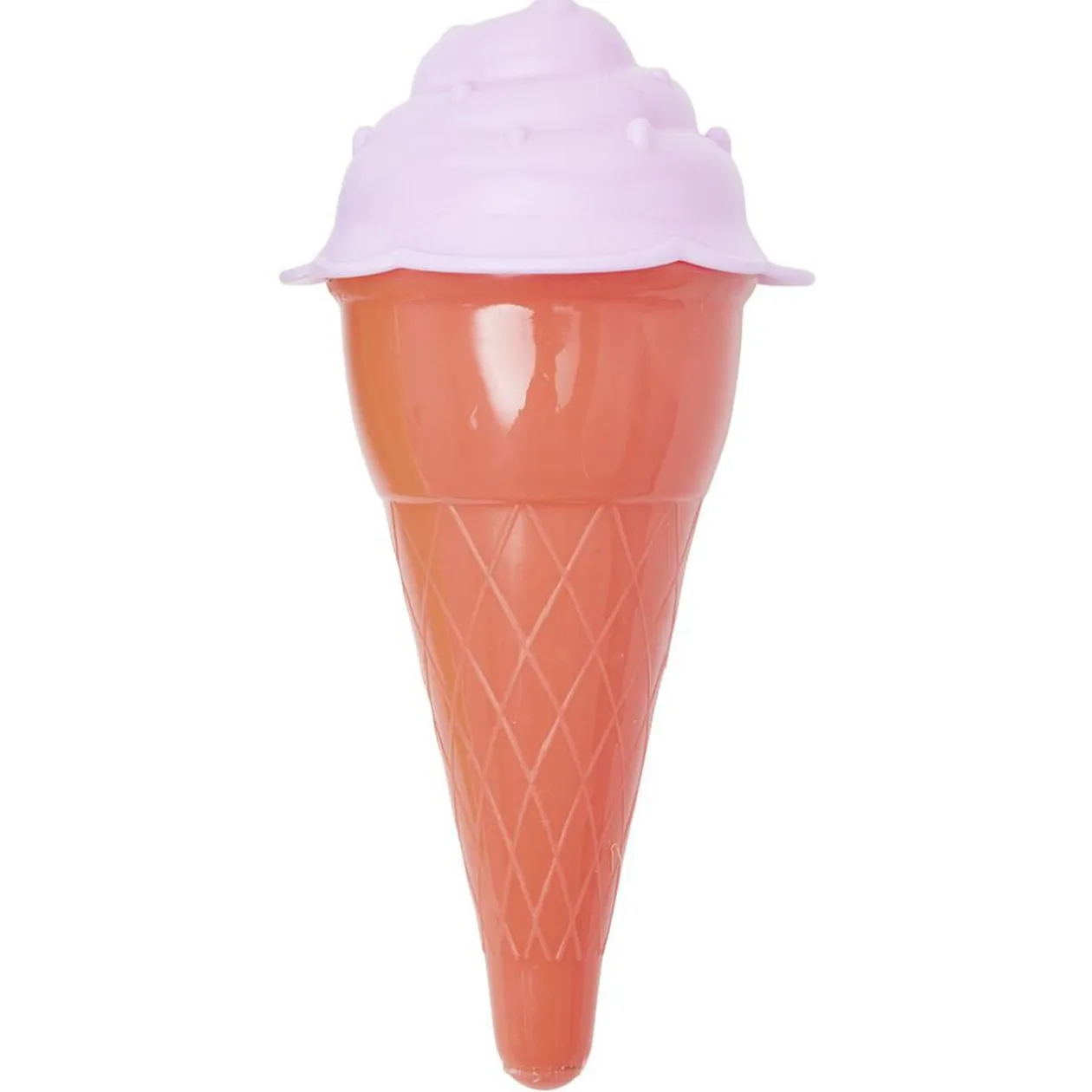 Seau de plage garni Ice cream Funky 11 pièces bleu ou rose