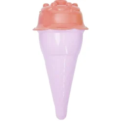 Seau de plage garni Ice cream Funky 11 pièces bleu ou rose