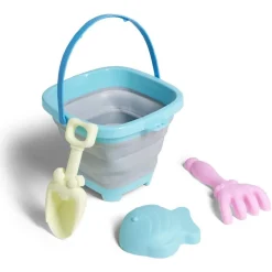 Seau de plage garni pliable 4 accessoires < Gifi Outlet