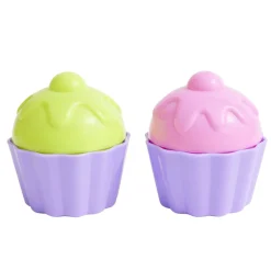 Seau de plage pâtissier plastique Ø18xH21cm x12 pièces (2 modèles) < Gifi Sale