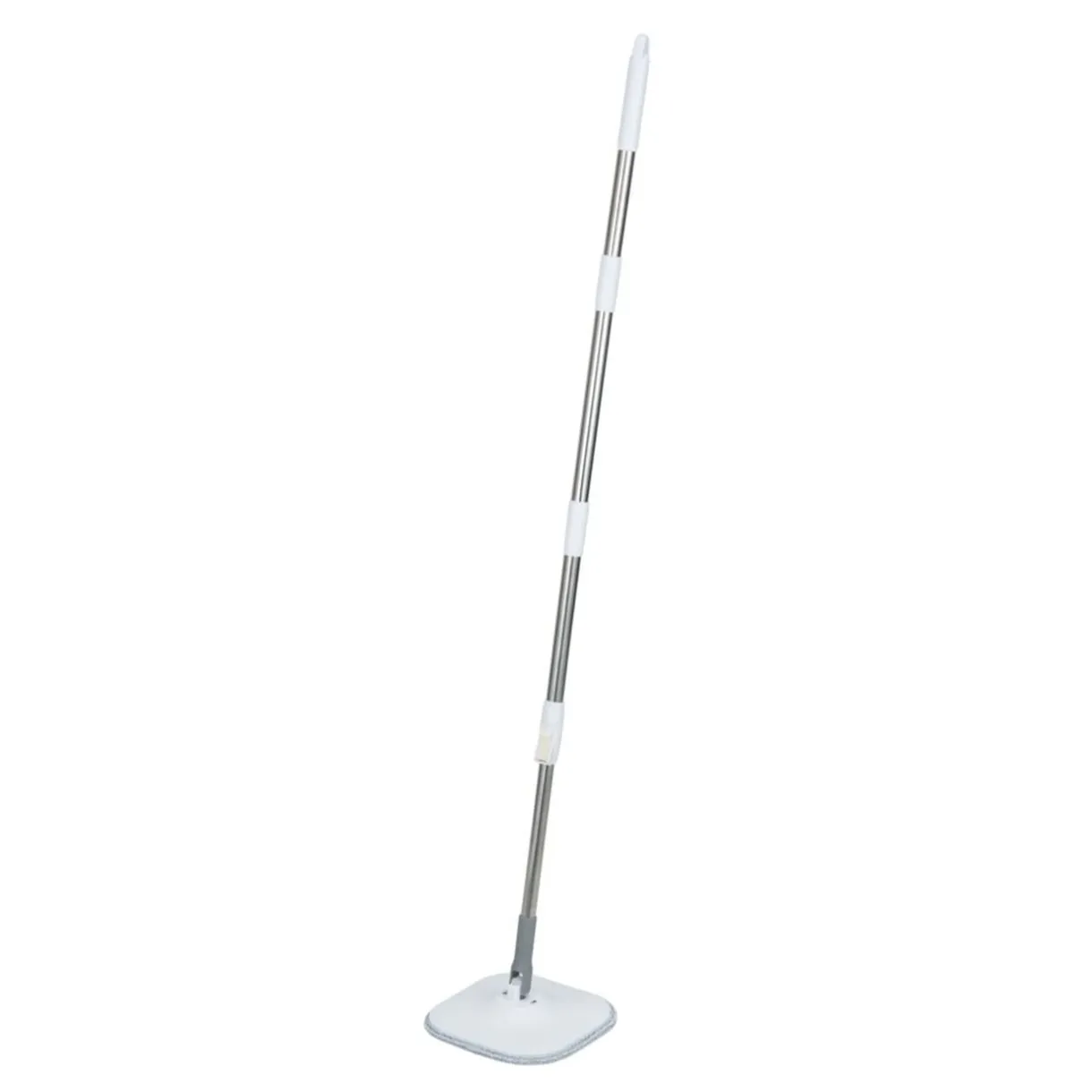Seau essoreur 7L eau sale/propre avec balai rotatif 120cm et 2 recharges microfibre < Gifi Discount