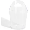 Seau à glaces 5L plastique transparent