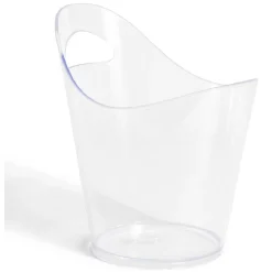Seau à glaces 5L plastique transparent