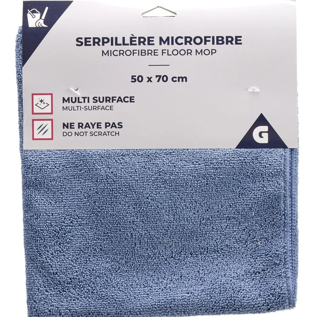 Serpillère microfibre 50x70cm
