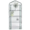 Serre 4 étages transparent et vert 69x49xH158cm 0,33m² < Gifi Online