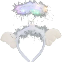 Serre-tête ange à LED multicolore < Gifi Online