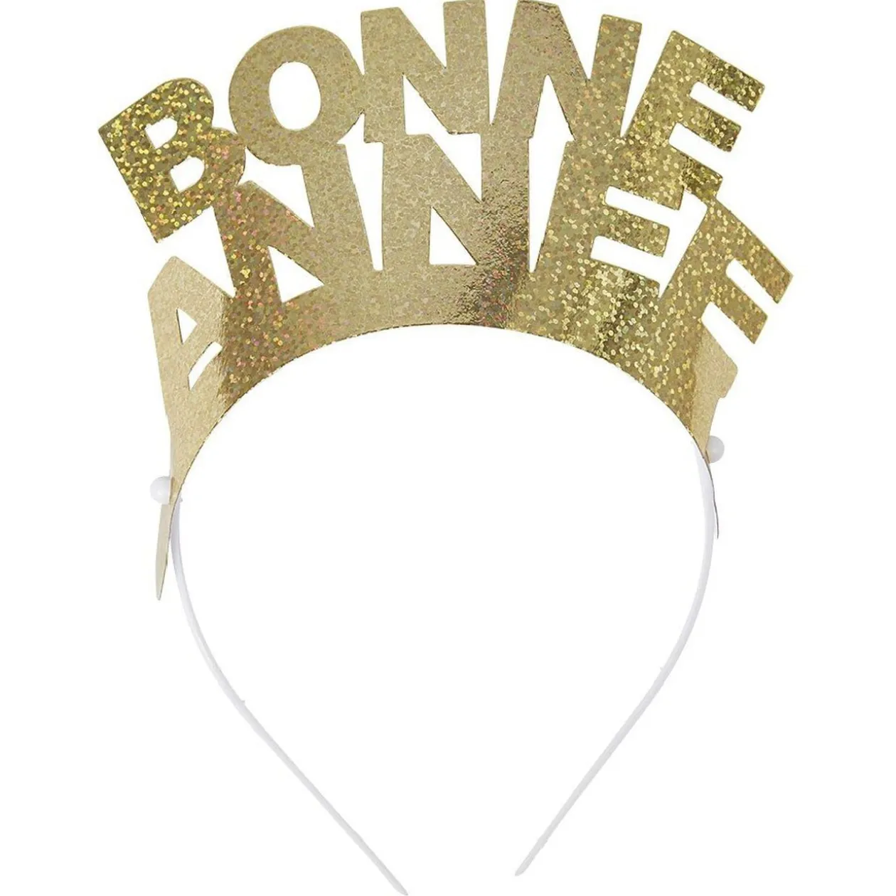 Serre tête Bonne Année holographique x 6
