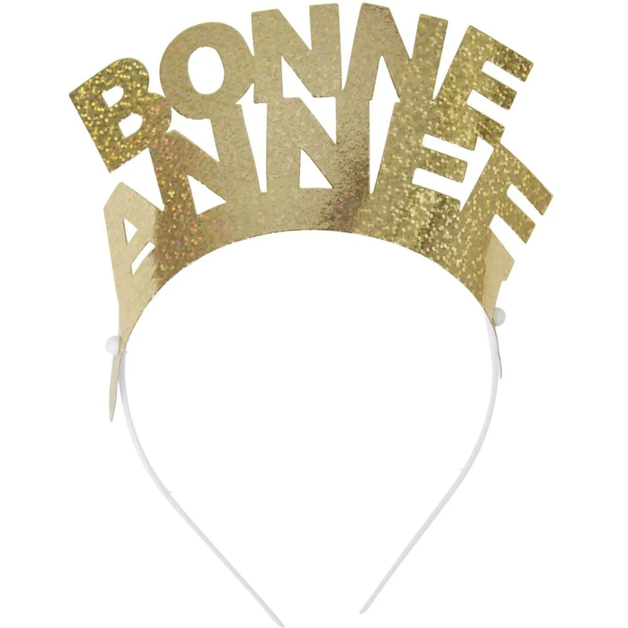 Serre tête Bonne Année holographique x 6