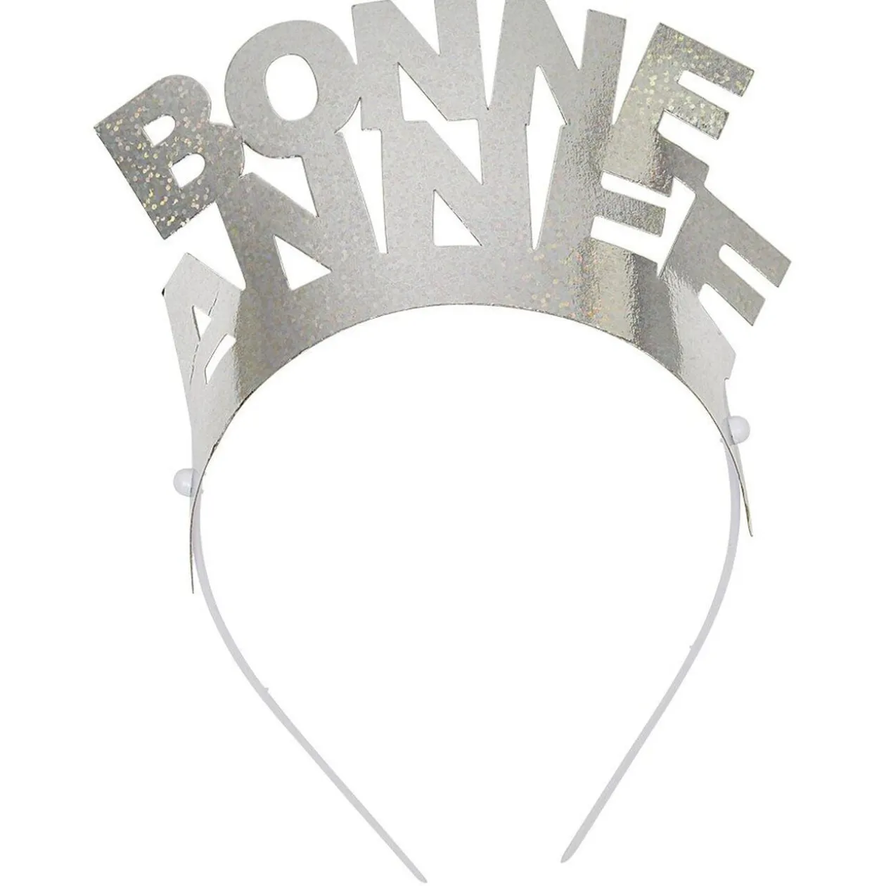Serre tête Bonne Année holographique x 6