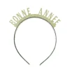 Serre tête Bonne Année pailleté doré < Gifi New