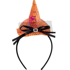 Serre-tête enfant fille Halloween châpeau sorcière (2 modèles)