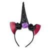 Serre-tête Halloween licorne noire