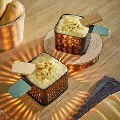 Service raclette à la bougie pour 2 personnes