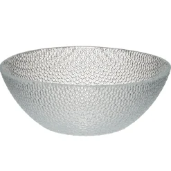 Service à vaisselle 12 pièces porcelaine relief transparent