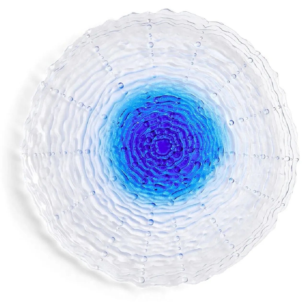 Service à vaisselle verre bicolore 18 pièces (4 modèles)
