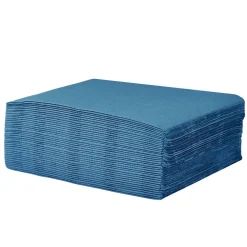 Serviette carrée bleu canard 2 plis en papier x40 < Gifi Hot
